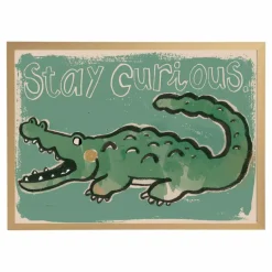 Enfant Studio Loco Décoration Murale|Déco Murale Enfant*Grande affiche Croco