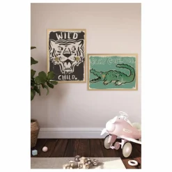 Enfant Studio Loco Décoration Murale|Déco Murale Enfant*Grande affiche Croco