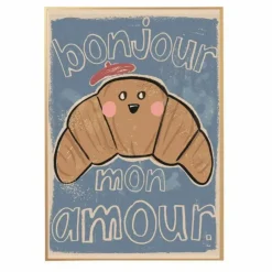 Enfant Studio Loco Décoration Murale|Déco Murale Enfant*Grande affiche Croissant |