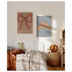 Enfant Studio Loco Décoration Murale|Déco Murale Enfant*Grande affiche Croissant |