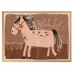 Best Studio Loco Grande affiche Horse | Vieux Rose