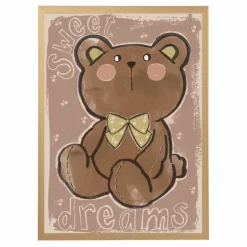 Outlet Grande affiche Teddy Enfant Décoration Murale|Déco Murale Enfant