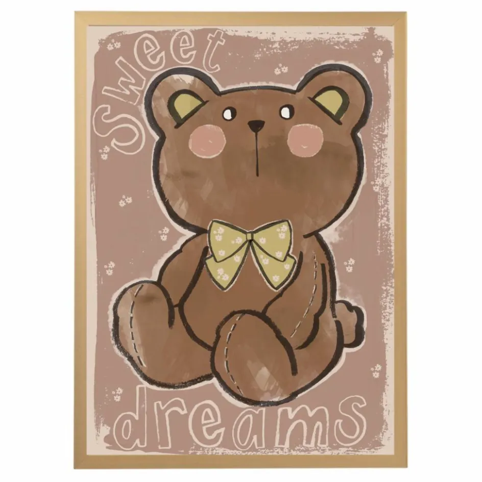 Outlet Grande affiche Teddy Enfant Décoration Murale|Déco Murale Enfant