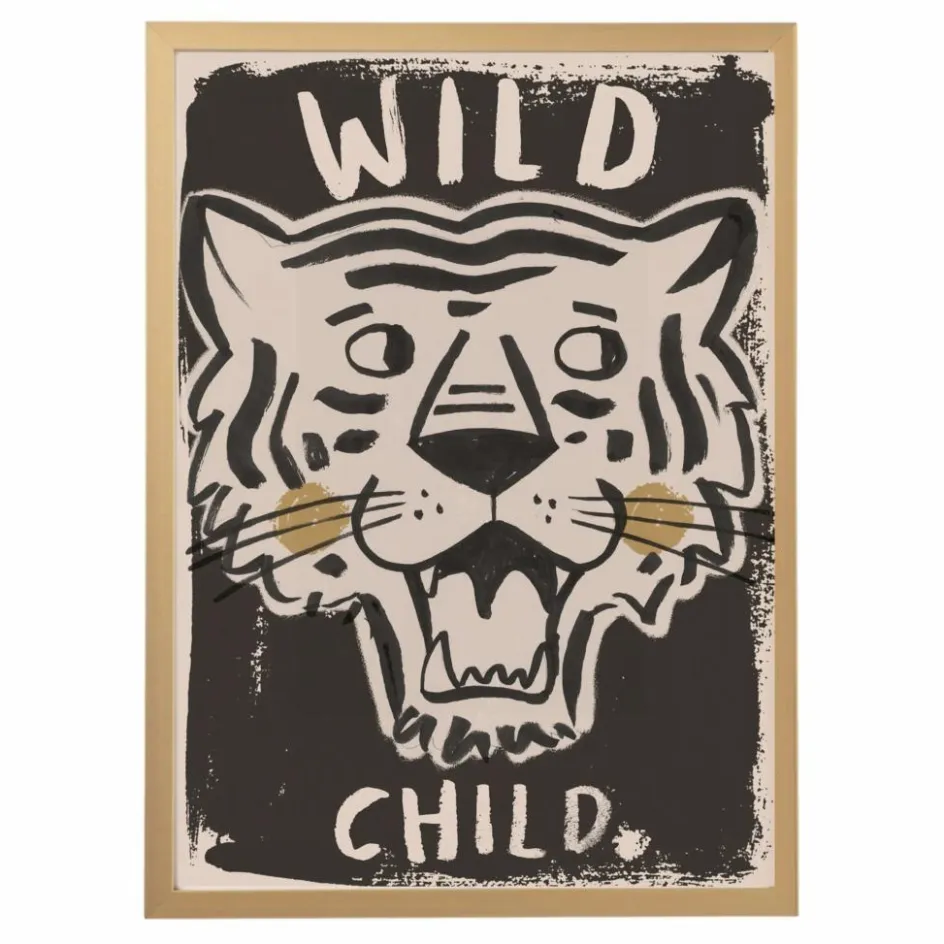 Studio Loco Grande affiche Wild Child|Enfant Décoration Murale|Déco Murale Enfant