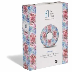 Outlet The nice fleet Grande bouée gonflable ronde Hamptons Multicolore