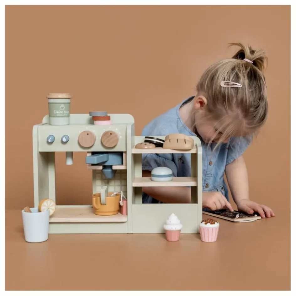 Little Dutch Cuisines, Marchandes*Grande machine à café en bois
