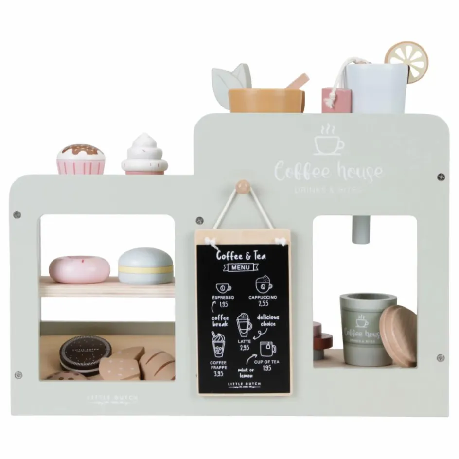 Little Dutch Cuisines, Marchandes*Grande machine à café en bois