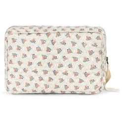 Sale Grande trousse de toilette en coton bio Verone Blues | Enfant/Femme Trousses De Toilette|Soins Bébé Et La Beauté