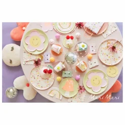 Meri Meri Grandes assiettes Happy Icons - set de 8|Enfant Décoration De Fête