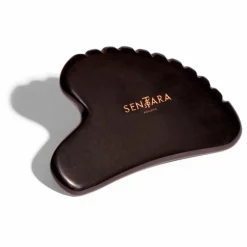 Outlet Sentara Gua Sha Cœur à dents Obsidienne e Noir