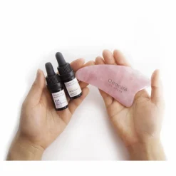Online Odacité Gua Sha en Quartz rose Transparent