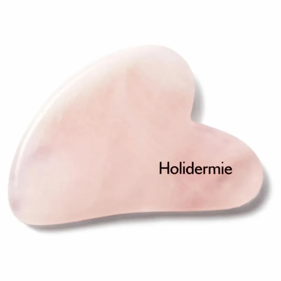 Online Holidermie Gua Sha visage en Quartz Rose