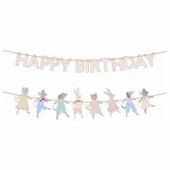 Discount Guirlande d'anniversaire Animal Friends Enfant Décoration De Fête