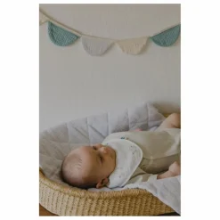New Soft Spot Guirlande en coton bio | Bleu ciel