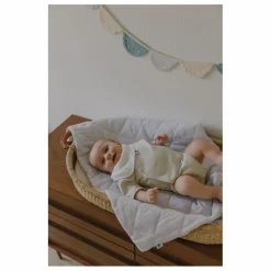 New Soft Spot Guirlande en coton bio | Bleu ciel