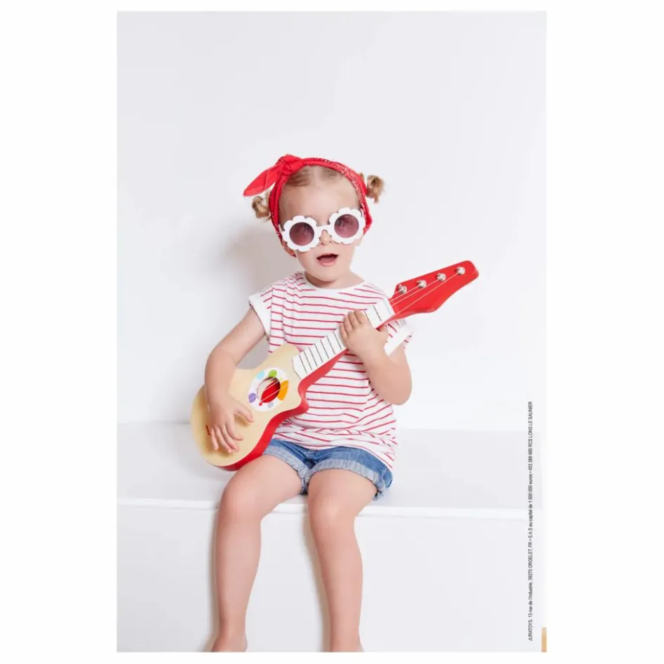 Clearance Janod Guitare Rock Confetti Multicolore
