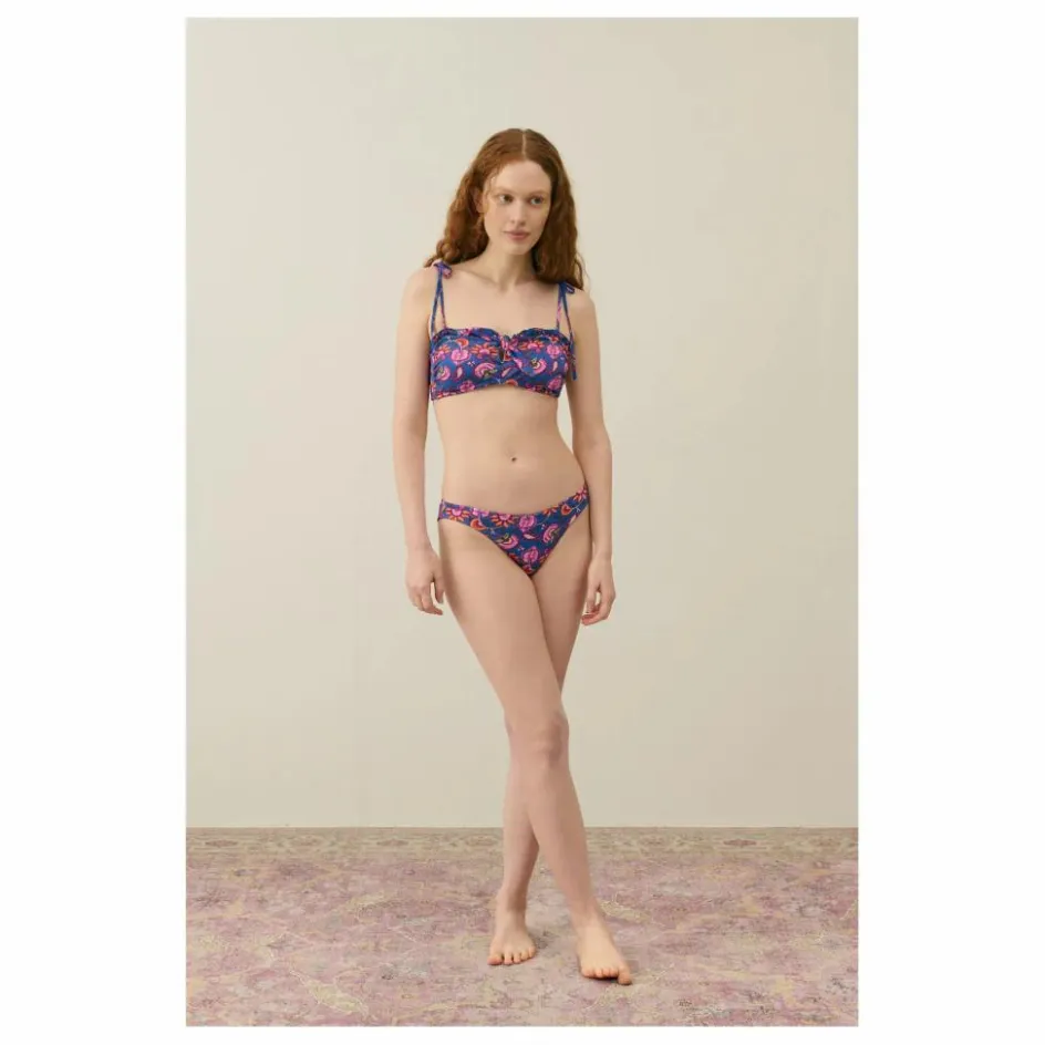 Outlet Louise Misha Haut de Maillot Bayi Fibres Recyclées - Collection Femme | Bleu foncé
