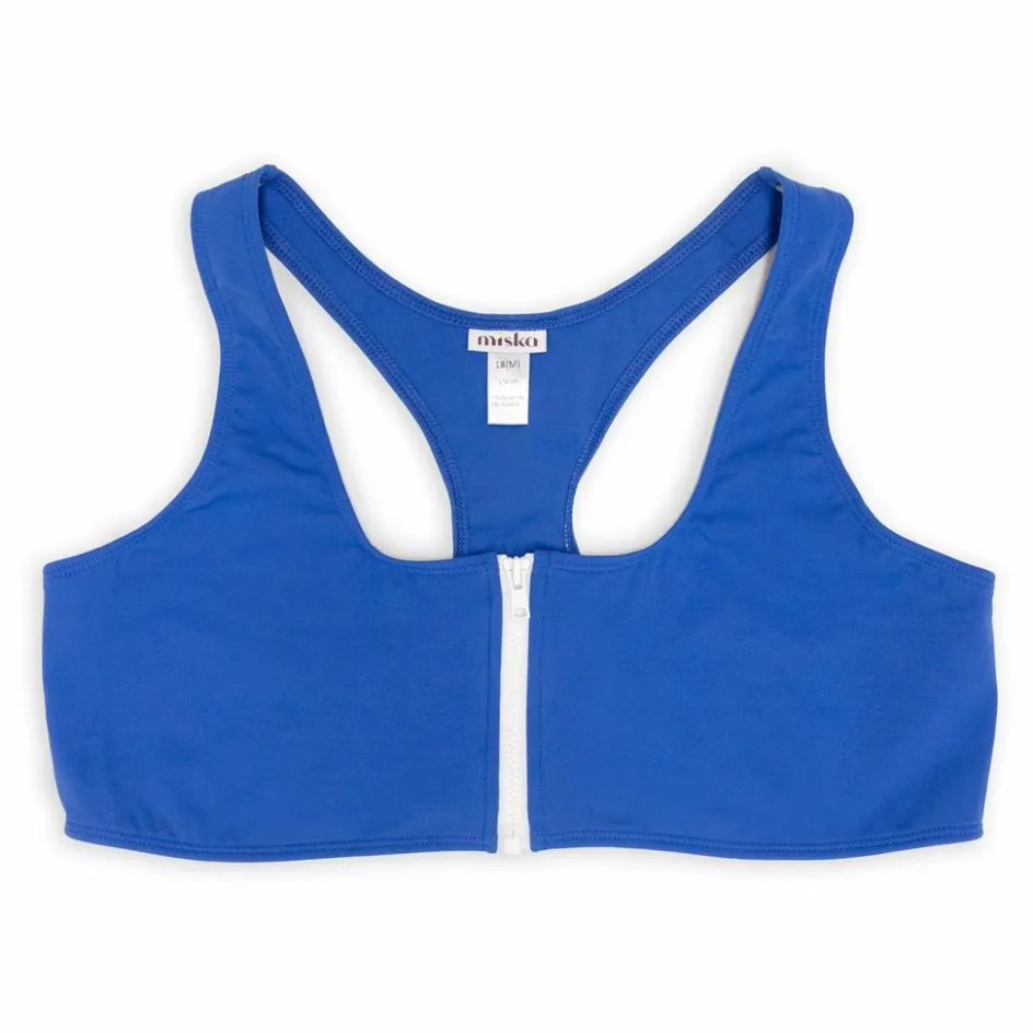 Outlet Miska Paris Haut de Maillot de Bain Bio Racerback | Bleu roi