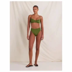 Discount Haut de Maillot Olivine Fibres Recyclées | Femme Maillots De Bain