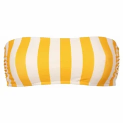 Hot Fresh & Salt Haut de Maillot Positano Fibres Recyclées | Jaune