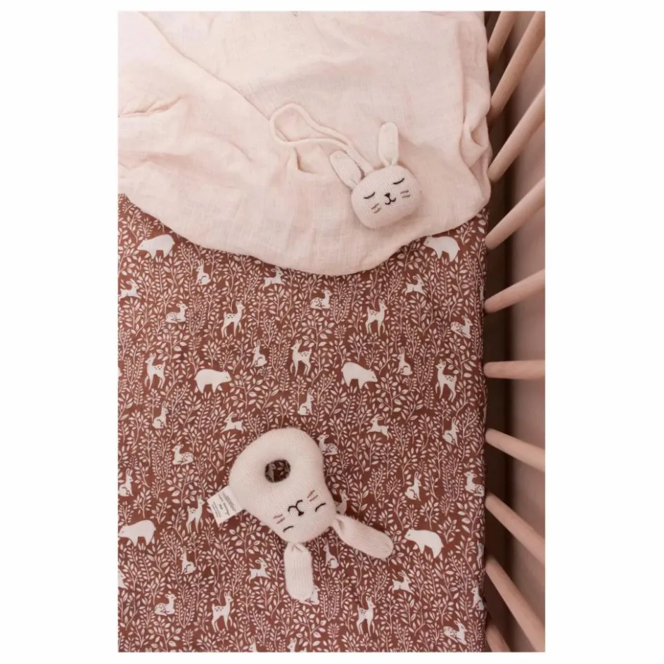 Clearance Main Sauvage Hochet à suspendre Lapin | Ecru