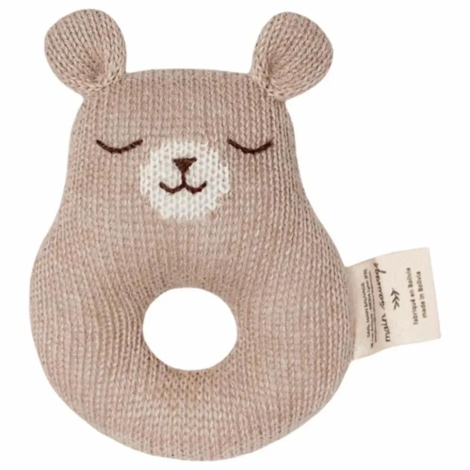 Main Sauvage Hochet Ourson || Jouets D'Éveil|Hochets Et Anneaux De Dentition
