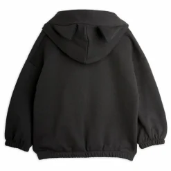 Best Mini Rodini Hoodie Chat Coton Bio | Noir