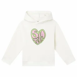 Outlet Stella McCartney Kids Hoodie Cœur | Ecru