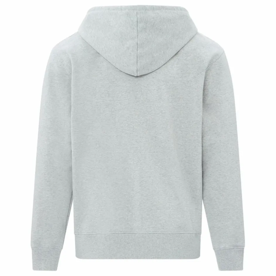 SMALLABLE BASICS Hoodie Zippé Homme Coton Bio | Gris chiné