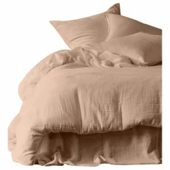 Haomy Housse de couette en gaze de coton Mykonos || Linge De Lit