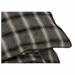 Outlet Le Monde Sauvage Housse de couette Highlands en lin lavé | Gris foncé