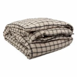 Le Monde Sauvage Housse de couette Highlands en lin lavé || Linge De Lit