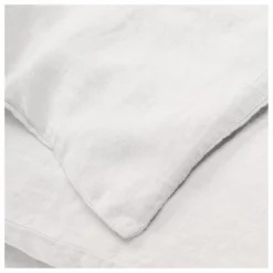 Outlet Communauté de biens Housse de couette Lin lavé | Blanc cassé
