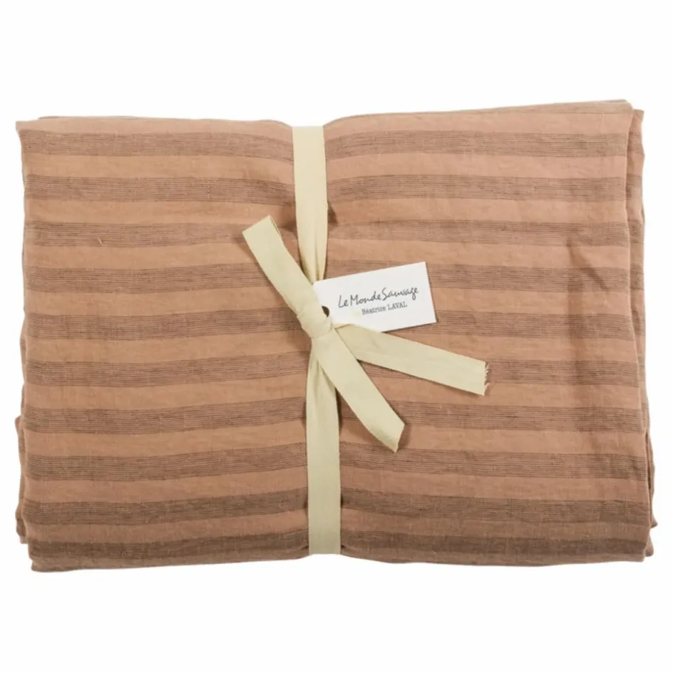 Le Monde Sauvage Housse de couette Sandhills en lin || Linge De Lit