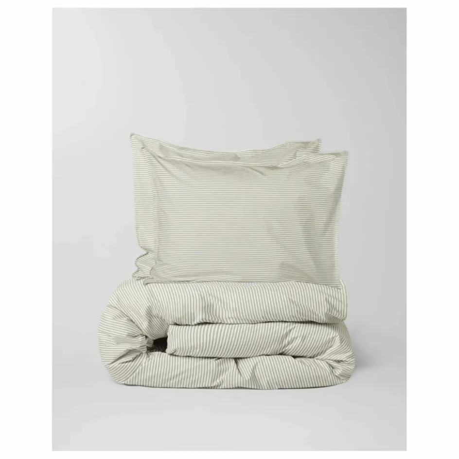 Enfant Suite 702 Linge De Lit Enfant|Linge De Lit*Housse de couette Striped en percale organique - -Ecru |