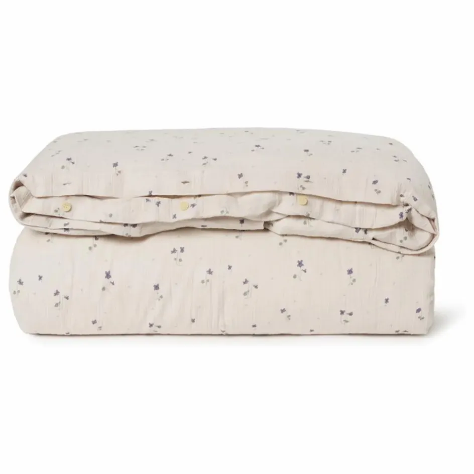 Discount Housse de couette Viola en mousseline de coton Linge De Lit