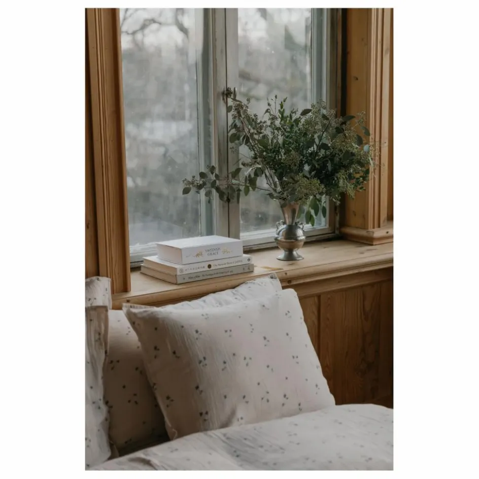 Discount Housse de couette Viola en mousseline de coton Linge De Lit