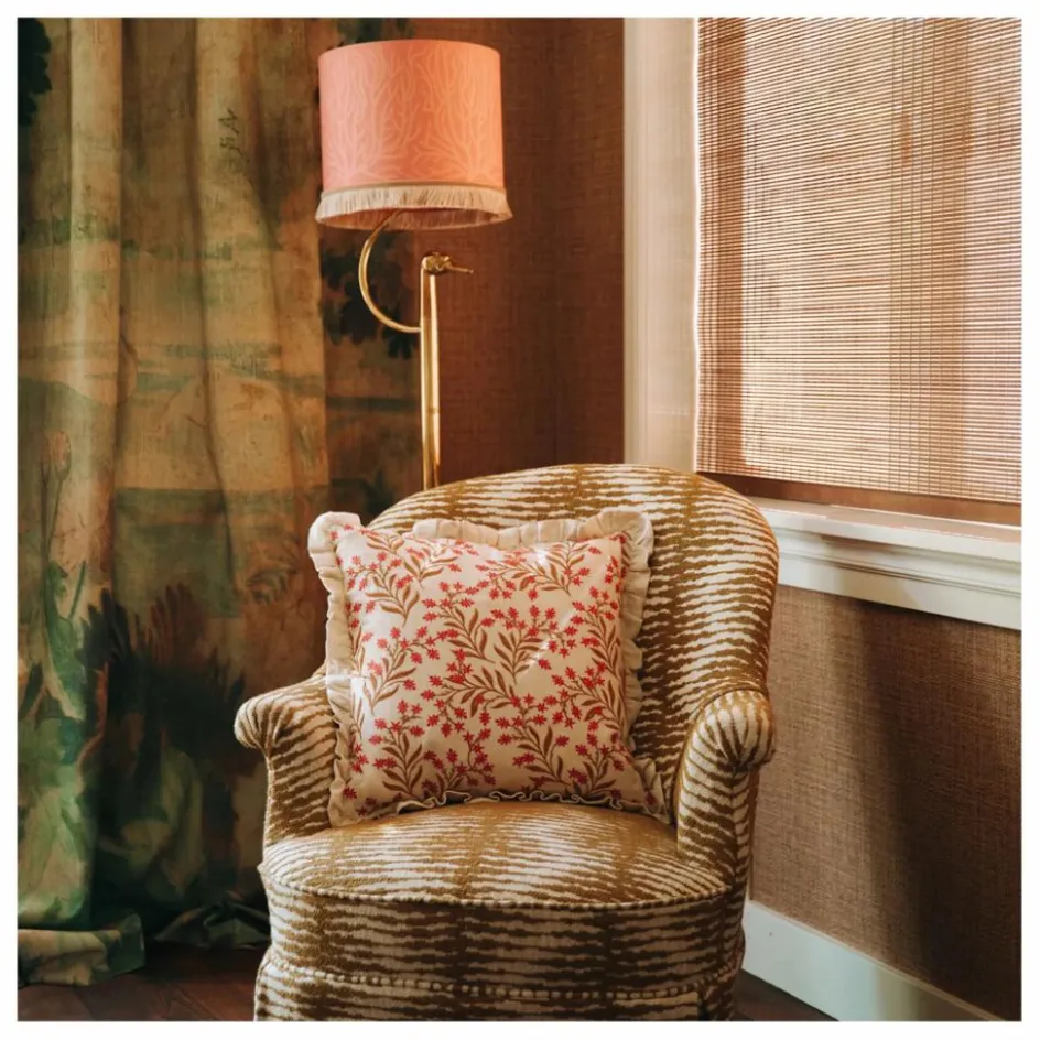 Palais Housse de coussin Audrey | Corail