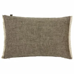 Haomy Housse de coussin Cuba | Charbon
