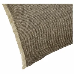 Haomy Housse de coussin Cuba | Charbon