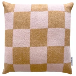 Maison Deux Housse de coussin en laine Damier ||Enfant Coussins|Coussins Enfant