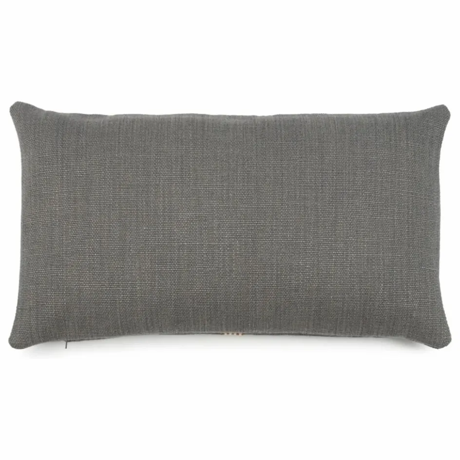 Clearance Libeco Housse de coussin en lin Jasper | Charbon