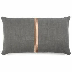 Clearance Libeco Housse de coussin en lin Jasper | Charbon