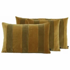 Online Haomy Housse de coussin en velours Rio | Gold