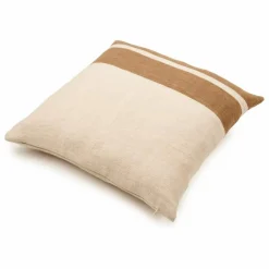New Libeco Housse de coussin Railroad Stripe | Ecru
