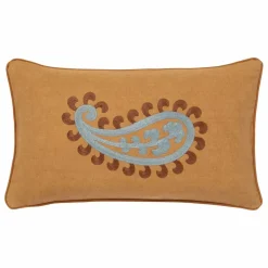 Sale Palais Housse de coussin réversible Siena | Ocre