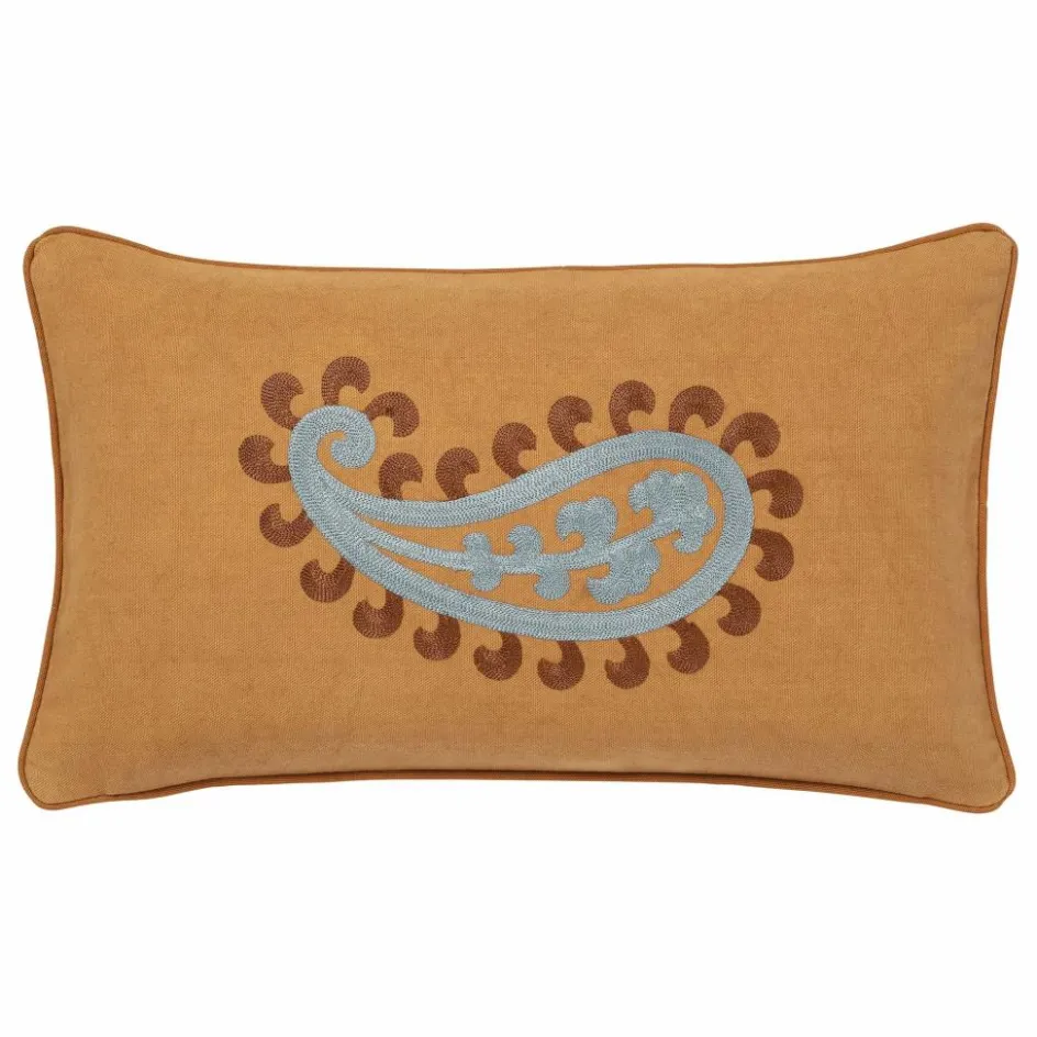Sale Palais Housse de coussin réversible Siena | Ocre