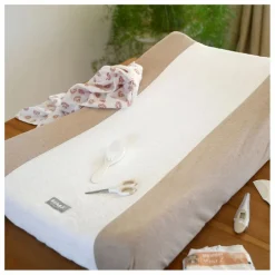 Clearance Béaba Housse de matelas à langer Sofalange | Argile