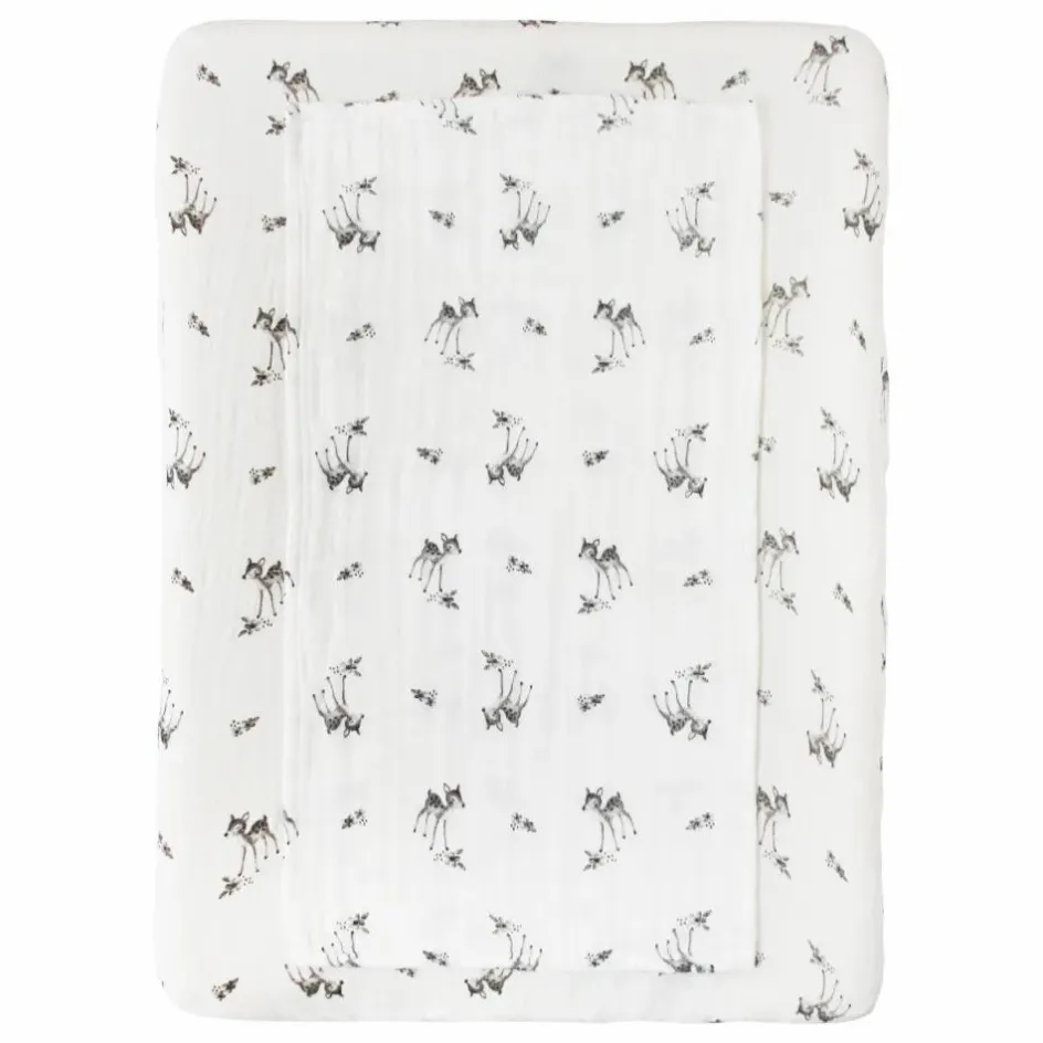 Clearance Housse de matelas à langer Fanny Faon Puériculture|Tables À Langer