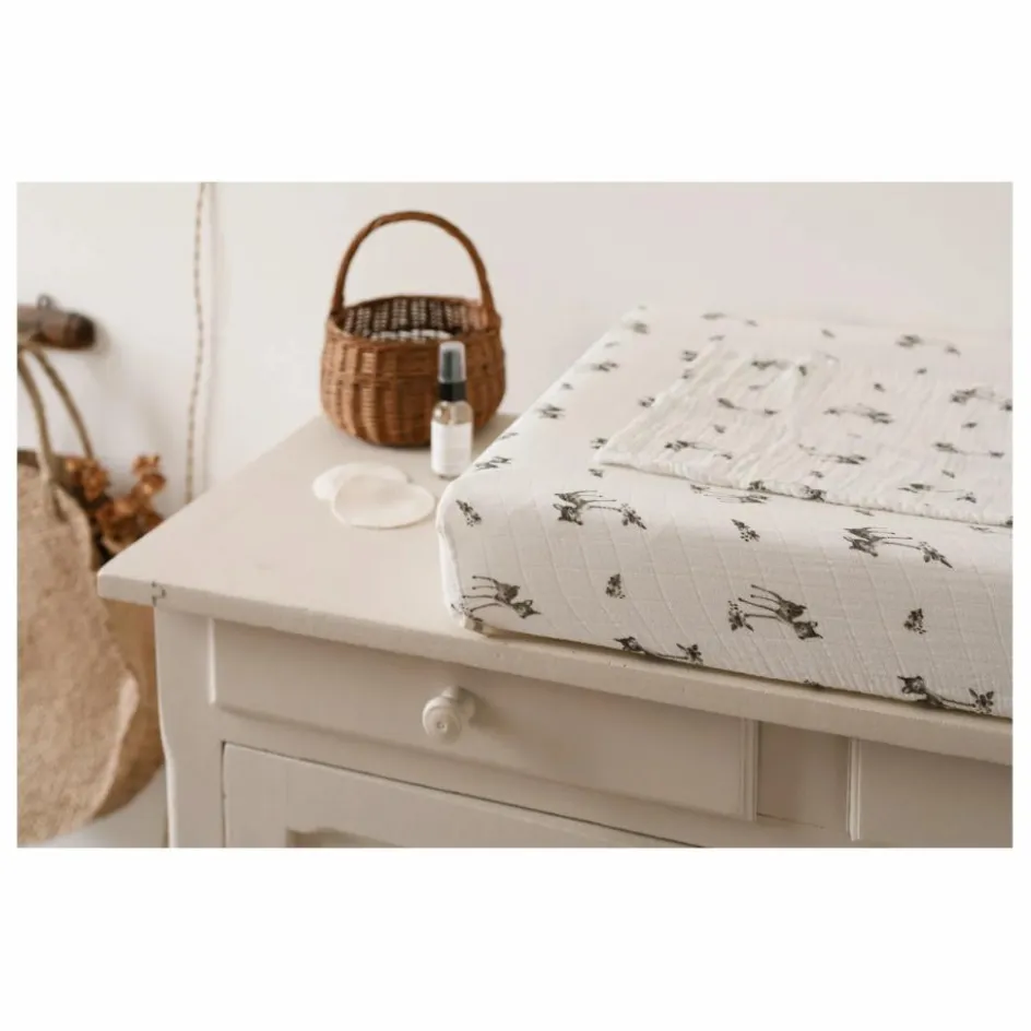 Clearance Housse de matelas à langer Fanny Faon Puériculture|Tables À Langer